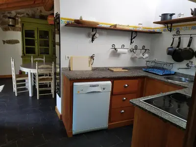 Una cocina o zona de cocina en Casa Almenara