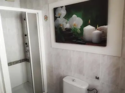 Un baño de Apartamentos turisticos Avila Villa Carmen III