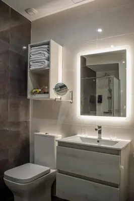 Un baño de Apartamentos Turísticos Moret11-1A