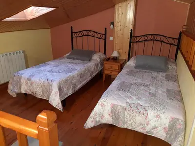 Cama o camas de una habitación en CASA RURAL GREDOS
