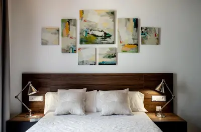 Cama o camas de una habitación en Apartamentos Turisticos Moret 11 - 2A