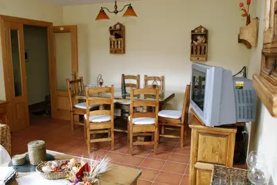 Una cocina o zona de cocina en Casa Monica