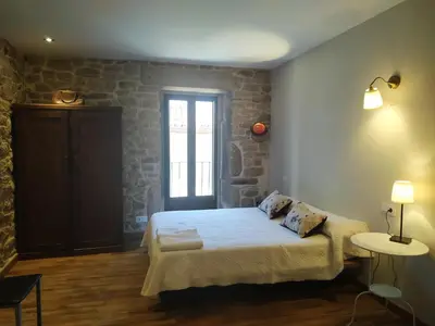 Cama o camas de una habitación en La Teodora