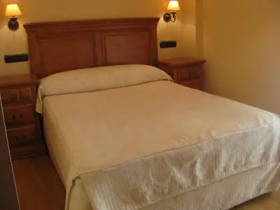 Cama o camas de una habitación en Puerta del Sol