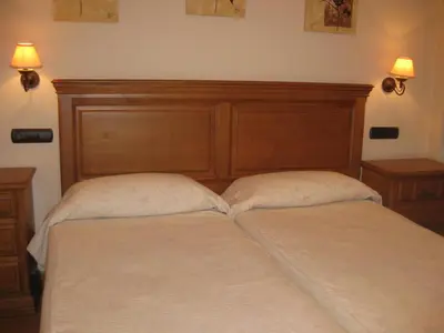 Cama o camas de una habitación en Puerta del Sol