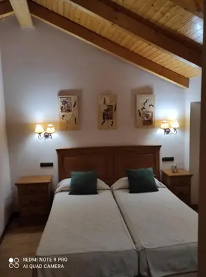 Cama o camas de una habitación en Puerta del Sol