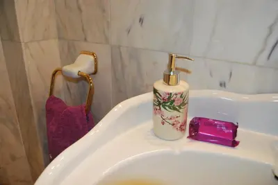 Un baño de Casa Rural La Cuadraá