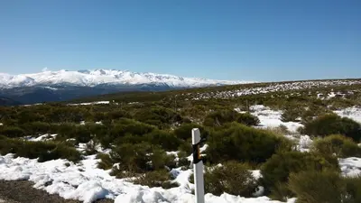 Paisaje cerca de este chalet de montaña