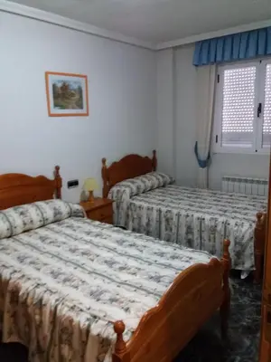 Cama o camas de una habitación en Casa Rural Amelia