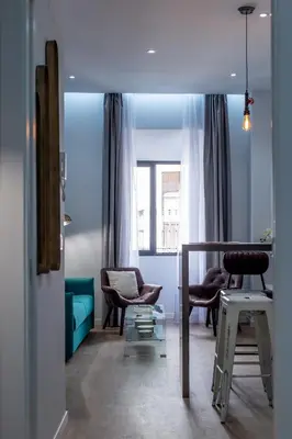 Zona de estar de Apartamentos Turísticos Moret 11 - 1C