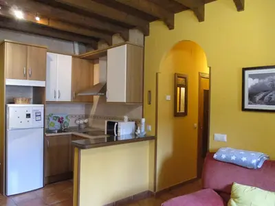 Una cocina o zona de cocina en Casa Rural Fuente Tía Canora