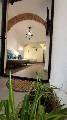 Cama o camas de una habitación en El Patinillo ENCANTO