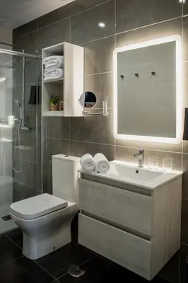 Un baño de Apartamentos Turísticos Moret 11 - 2B