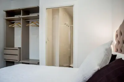 Cama o camas de una habitación en Apartamentos Turísticos Moret 11 - 2B