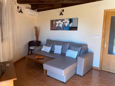 Zona de estar de Casa rural LA DEHESA