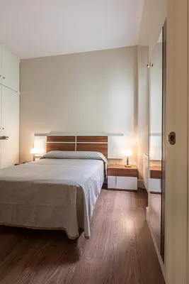 Cama o camas de una habitación en Domus Seleqtia Plaza de Santiago