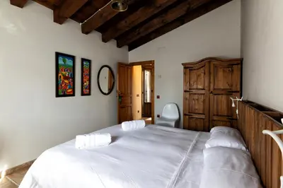 Cama o camas de una habitación en Vinarius, Posada Rural