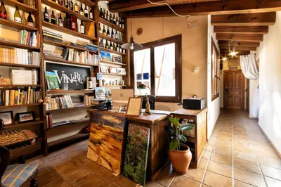 Zona de estar de Vinarius, Posada Rural