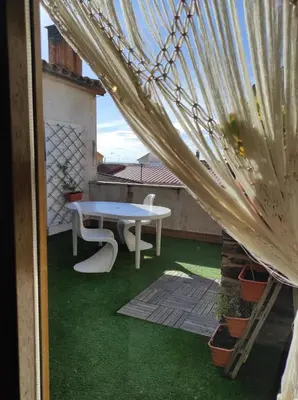 Un patio o zona al aire libre en Vinarius, Posada Rural
