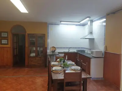 Una cocina o zona de cocina en El Jardín del 22