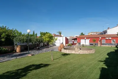 Jardín al aire libre en El Jardín del 22