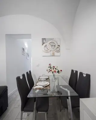 Zona de estar de Apartamentos Gladiador