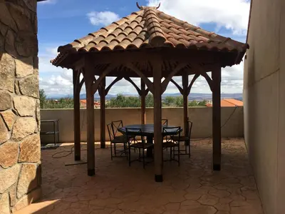 Un balcón o terraza de CASA RURAL ANTONIO