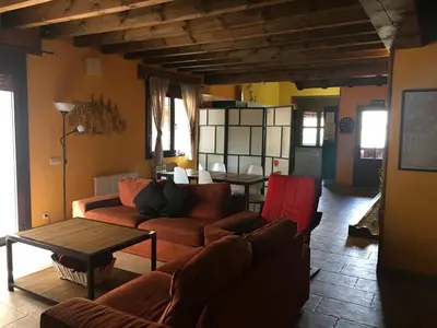 Zona de estar de CASA RURAL ANTONIO