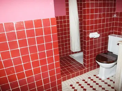 Un baño de Casa Rural Las Jañonas CC-CR-00219