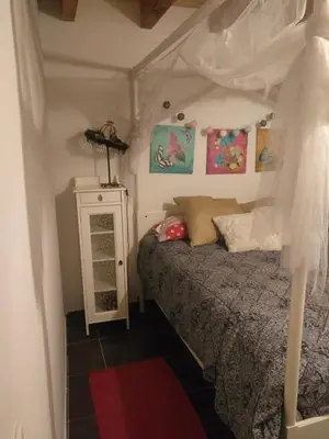 Cama o camas de una habitación en LA LOBERA (VALLE DEL TIETAR)