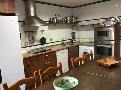 Una cocina o zona de cocina en Casa Rural Entrepinos