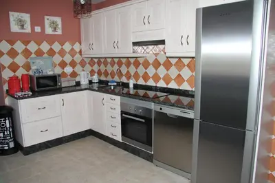 Una cocina o zona de cocina en Casa Rural El Olivar de Valdefuentes