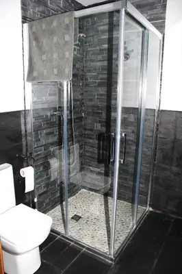Un baño de Casa Rural El Olivar de Valdefuentes