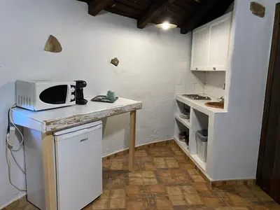 Una cocina o zona de cocina en complejo rural el prado