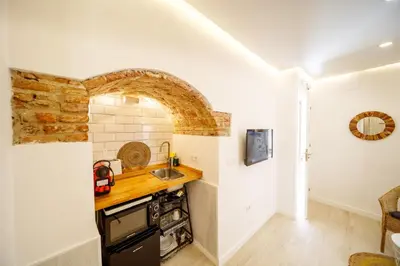 Una cocina o zona de cocina en Estudio Torre del Aver