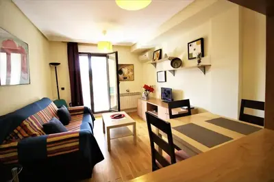 Zona de estar de Modern apartment in Salamanca, 50 m², air-conditioned