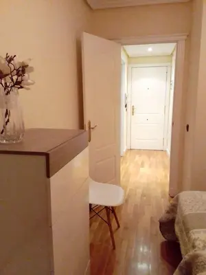 Zona de estar de Modern apartment in Salamanca, 50 m², air-conditioned