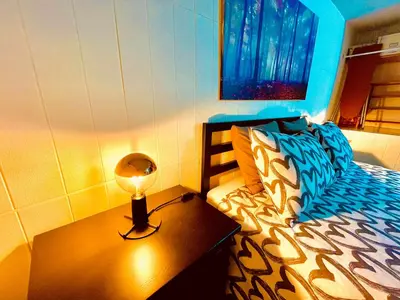 Cama o camas de una habitación en CASITA CON ENCANTO en la SIERRA DE GREDOS, CANDELEDA