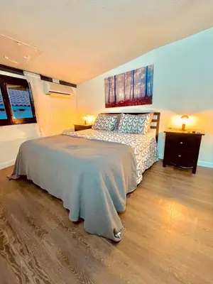 Cama o camas de una habitación en CASITA CON ENCANTO en la SIERRA DE GREDOS, CANDELEDA