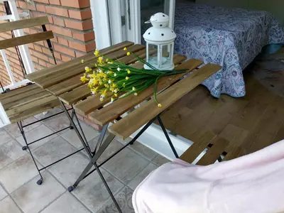 Zona de estar de El Cedro Llorón
