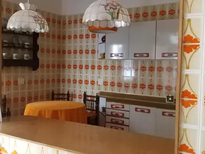 Una cocina o zona de cocina en Casa Turística Plaza del Conde
