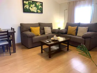 Zona de estar de Apartamentos Turísticos Clavero 1