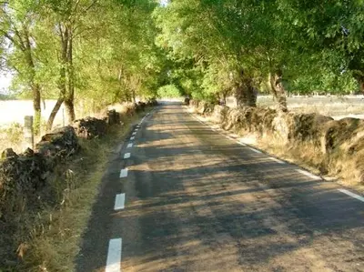 Paisaje cerca de esta villa