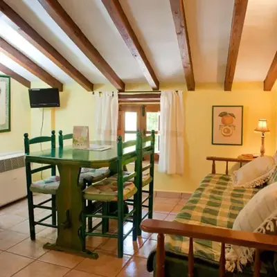 Comfortable Apartment in Robledillo de Gata with Balcony and View
