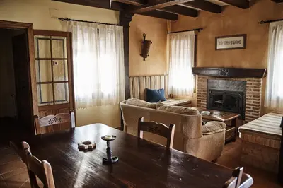 Zona de estar de Casa Rural El Cantueso