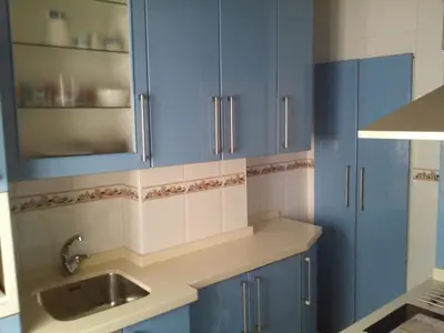 Una cocina o zona de cocina en Céntrico y luminoso San Vicente