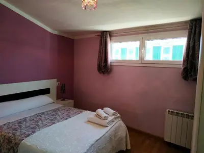 Cama o camas de una habitación en Arribes la corredera 3