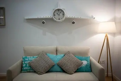 Zona de estar de Apartamentos Turísticos Moret11-1B