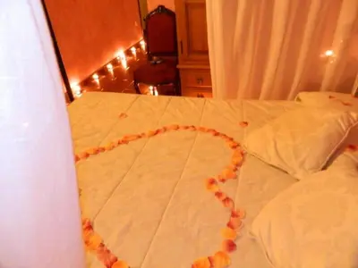 Cama o camas de una habitación en La Casa de los Templarios