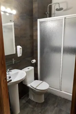 Un baño de Apartamentos El Templo Suites
